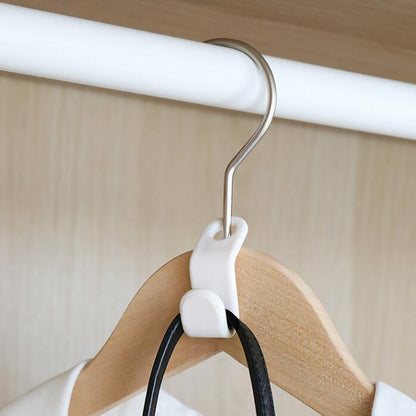 Mini Clothes Hanger Connector Hooks Plastic Cascading