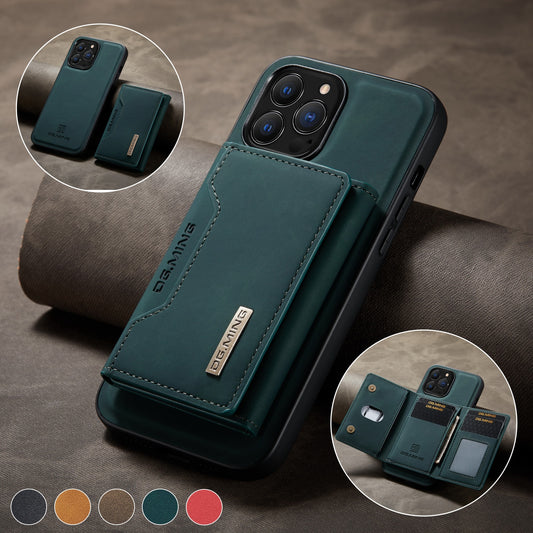 Detachable Magnetic Leather Cards Bag Phone Case