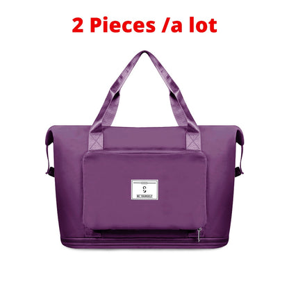 Women Travel Bags Duffle Shoulder Bag Multi-functional