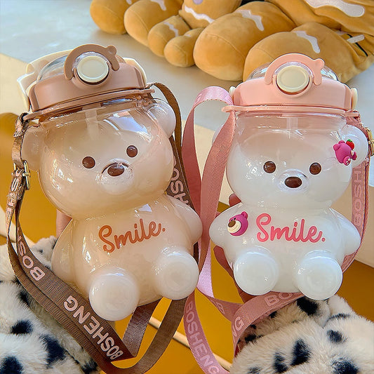 Water Bottles Kawaii Bear Water Bottle