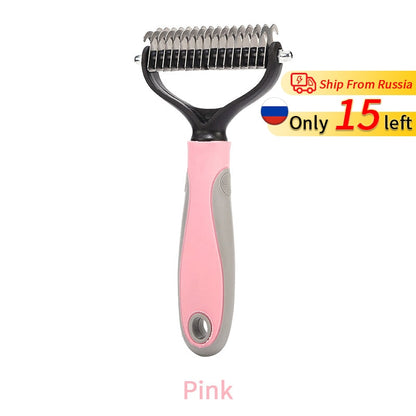 Dog Cat Hair Removal Comb Cats Brush Grooming Tool