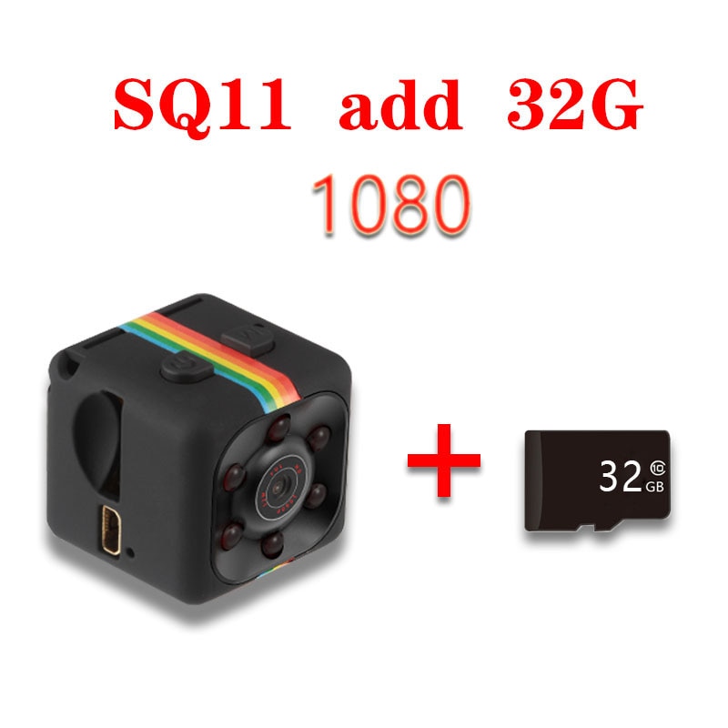 Mini Camera HD 1080P Sensor Night Vision Camcorder