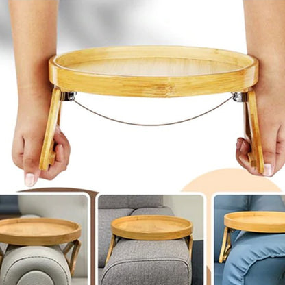 Sofa Tray Table Sofa Armrest Clip-On Tray