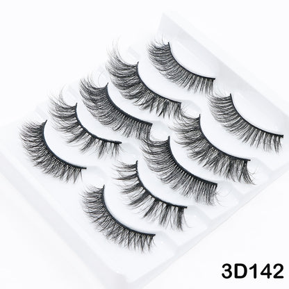 Beauty Natural False Eyelashes Dramatic 3D Mink Lashes