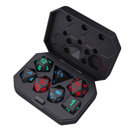 Electronic Dice USB Rechargeable Dice Glow In The Dark