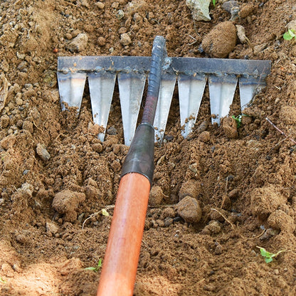 Hoe Weeding Rake Farm Tool Weeding and Turning