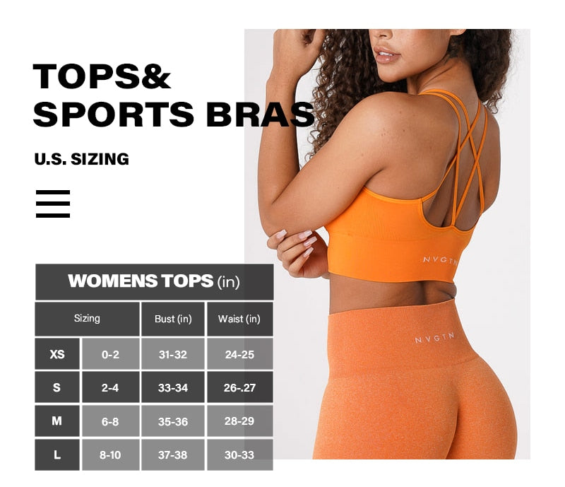 Seamless Flourish Seamless Bra Spandex Top Woman