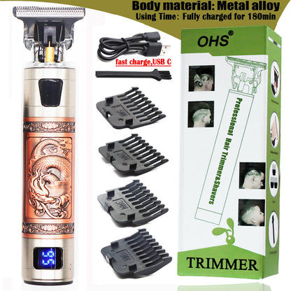 USB T9 Hair Clipper Professional Electric hair trimmer