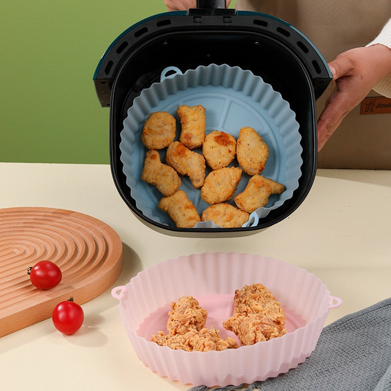Air Fryers Oven Baking Tray Fried Chicken  Basket Mat
