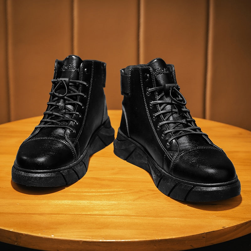 New Trend Men  Martin Boots Fashionable and Comfortable