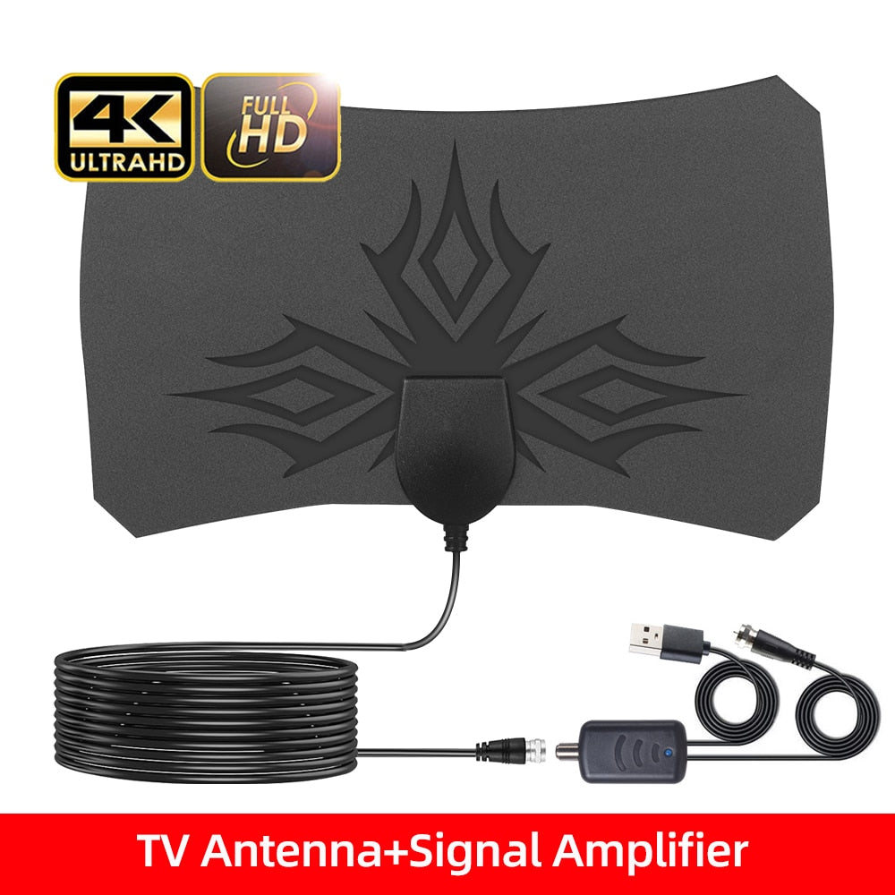 TV Antenna HD TV DTV Box Digital  Aerial Flat