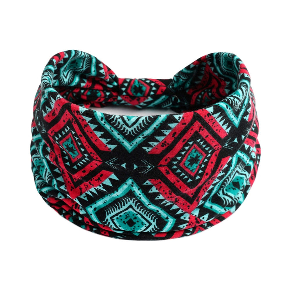 Summer Bohemian Bandanas Elastic Hair Bands