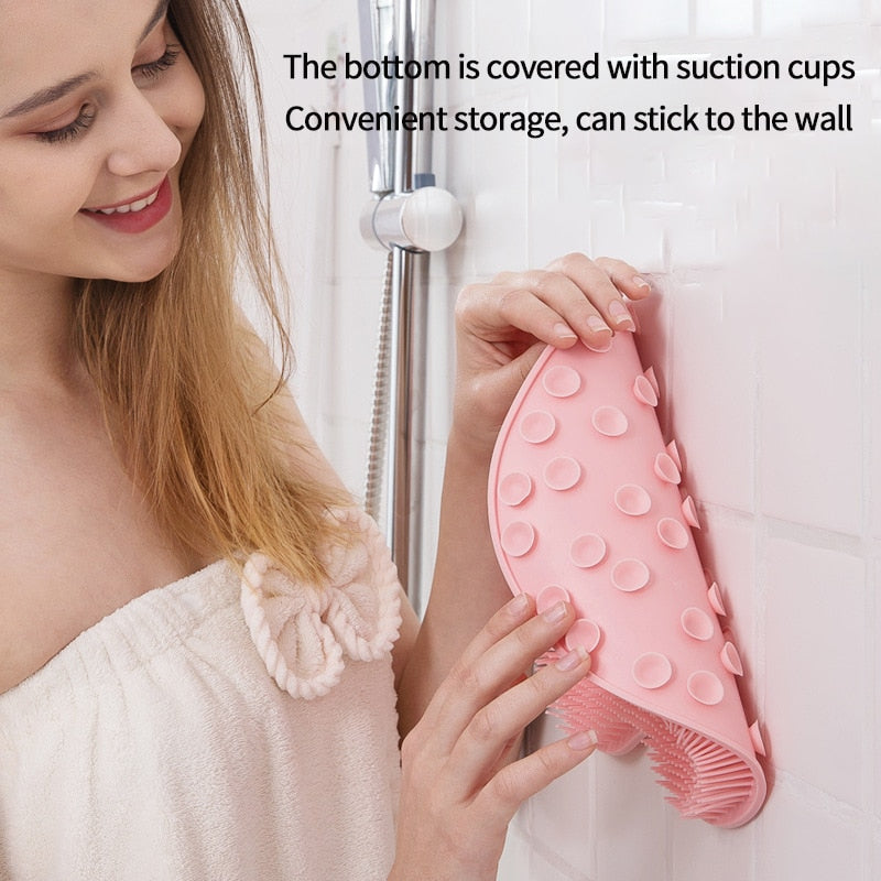 Exfoliating Shower Massage Scraper Bathroom