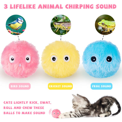 Smart Cat Toys Interactive Ball Catnip Cat Training Toy Pet