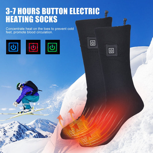 Winter Heated Socks Men Women Thermal Heating