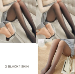 Women Tights Black Skin Winter Pantyhose Elastic