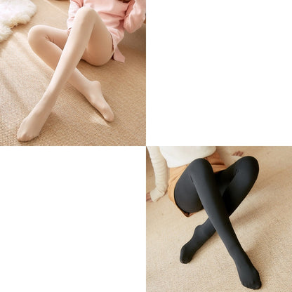 Women Tights Black Skin Winter Pantyhose Transparent