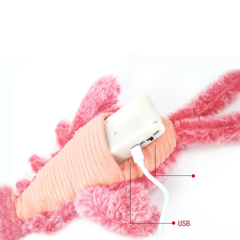 Electric Jumping Cat toy Shrimp Moving Simulation Lobster