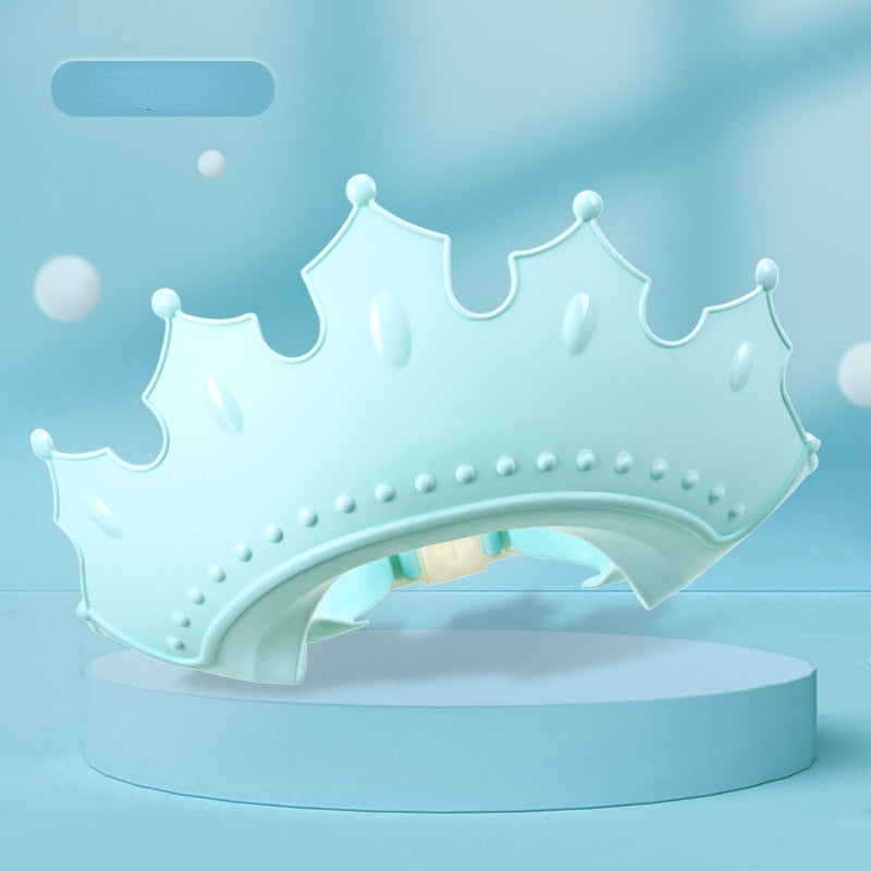 Adjustable Baby Shower Shampoo Cap Crown