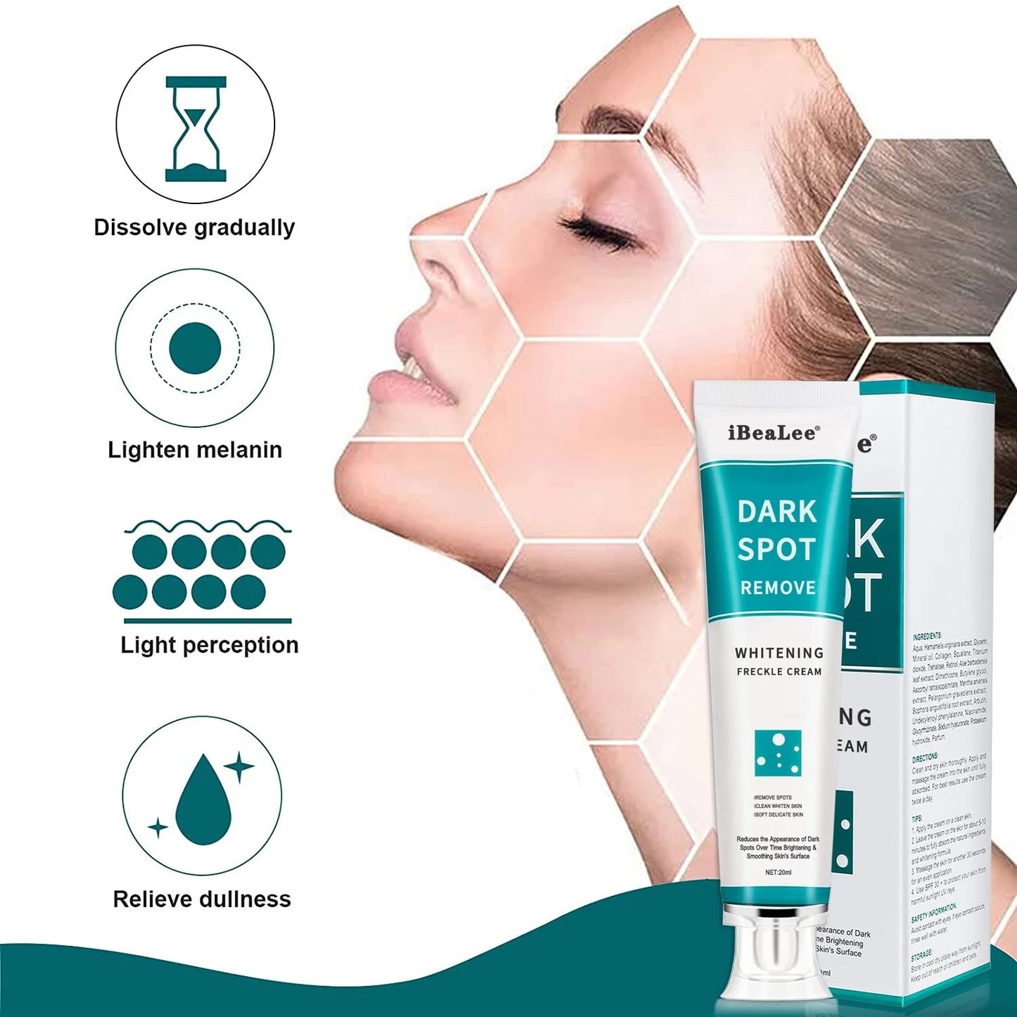 Beauty Whitening Freckle Cream Remove Melasma Cream