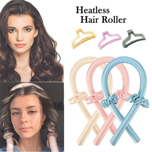 Beauty Heatless Curling Rod Headband No Heat Hair Curlers