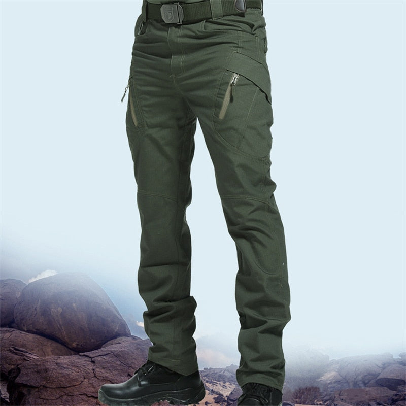 Tactical Cargo Pants Men Outdoor Waterproof