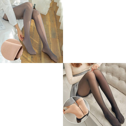 Women Tights Black Skin Winter Pantyhose Transparent