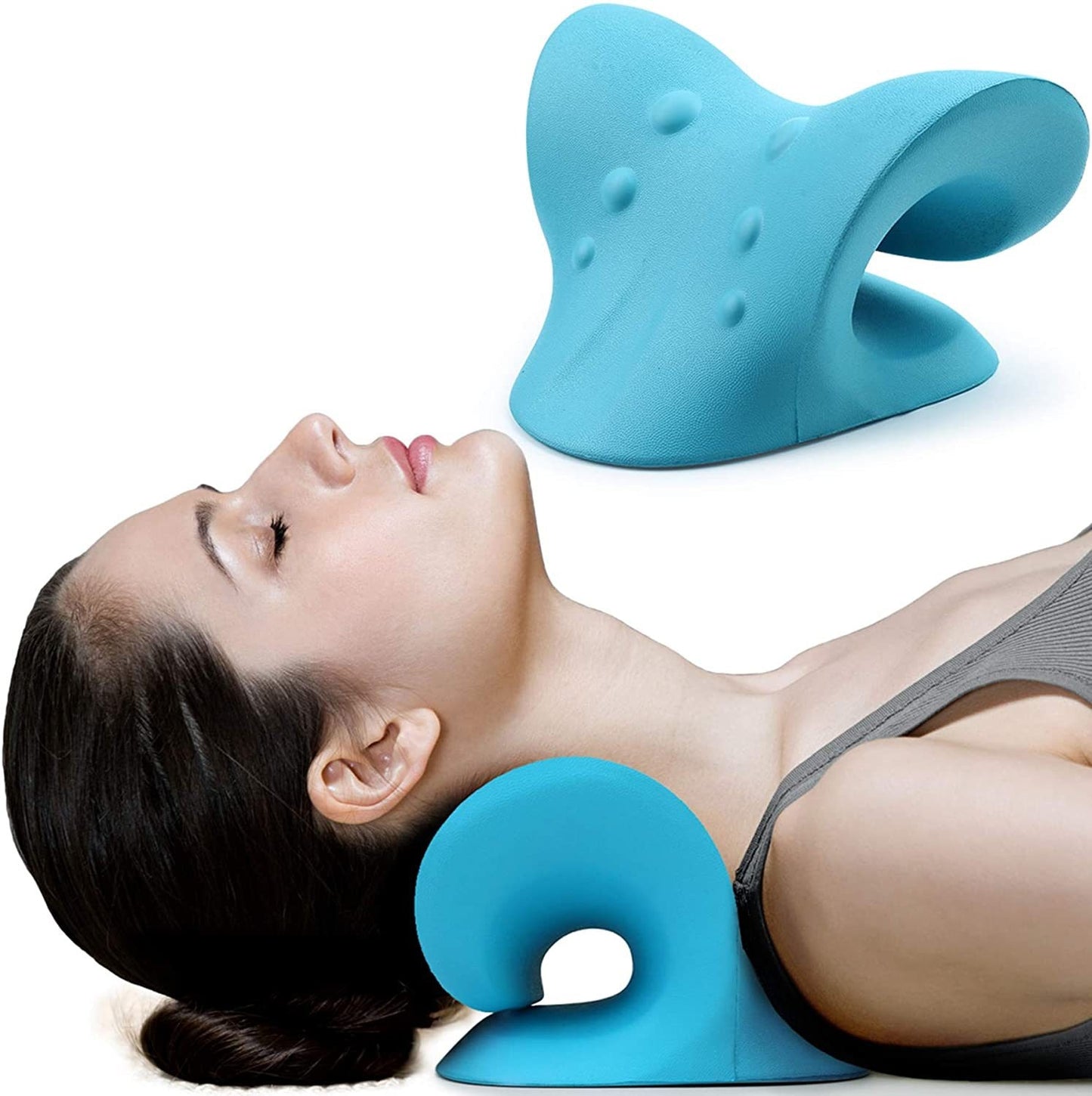 Neck Shoulder Stretcher Relaxer Cervical Traction Device Health Product