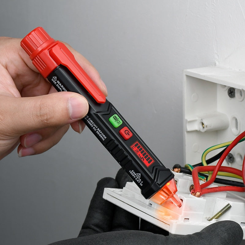 AC Non-Contact Voltage Detector Tester Pen Alarm