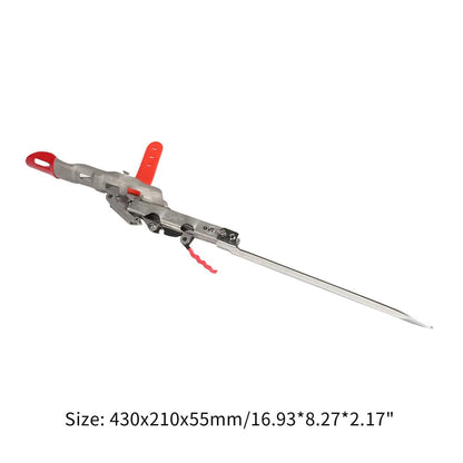 Foldable Automatic Double Spring Angle Fishing Pole Tackle