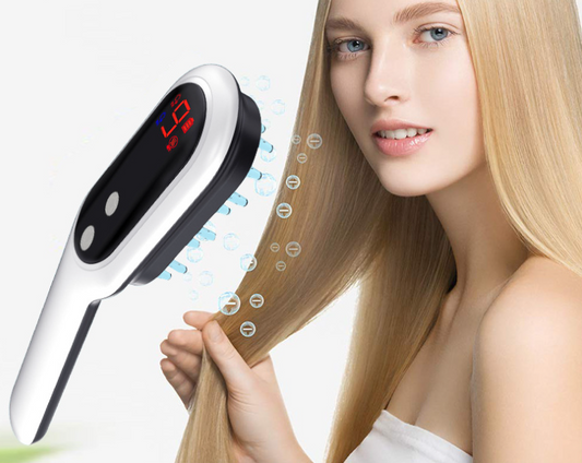 Electric Head Massager Magnetic Therapy Hair Growth Comb Scalp Massage