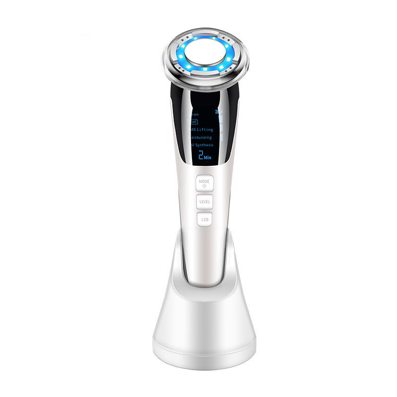 Ultrasonic LED Photon Vibration Light Therapy Massage Apparatus