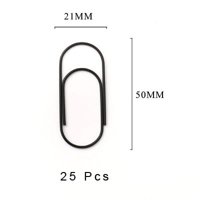 Large wide paper clips