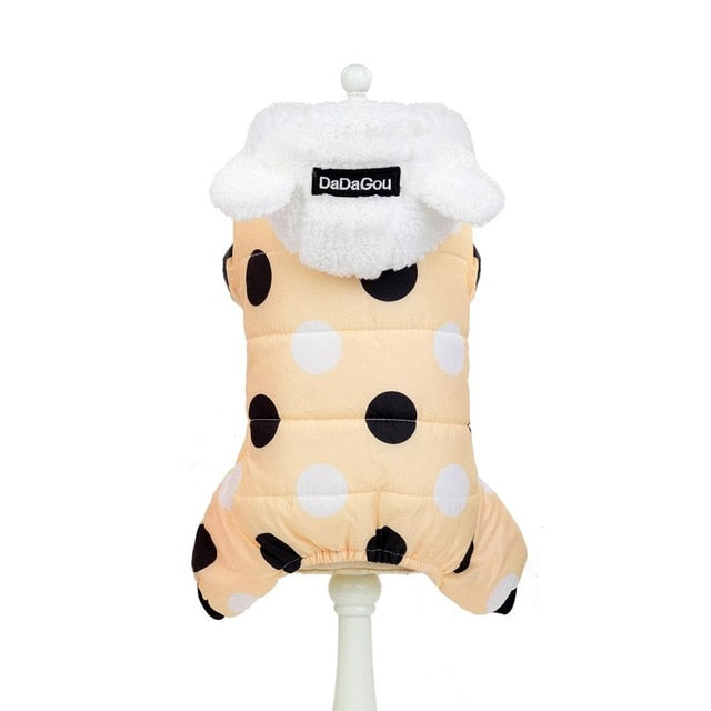 Winter Dog Clothes Hoodie Coat