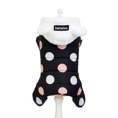 Winter Dog Clothes Hoodie Coat