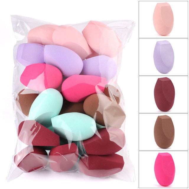 Beauty Soft Mix Color Makeup Sponge Face Cosmetic