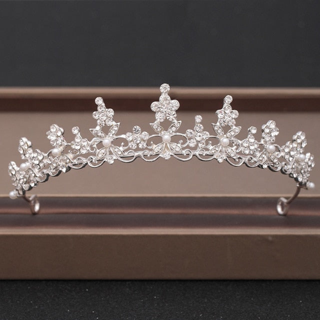 Wedding Crown Hair Jewelry Bridal Headpiece