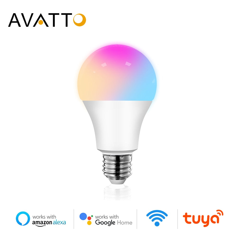 WiFi Smart Light Bulb RGB LED Lamp