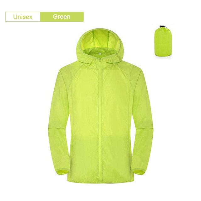 Camping Rain Jacket Sun Protection Clothing