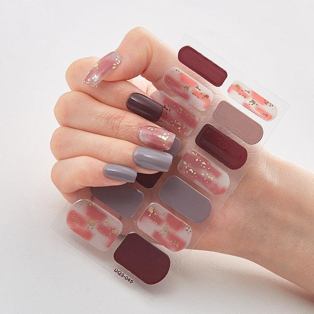 Beauty Nail Polish Nail Art Stickers
