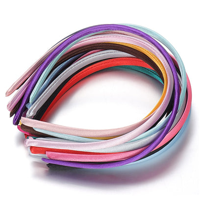 Fabric Covered Headband Colorful Hair Hoops