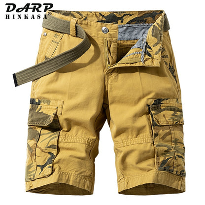 Summer Camouflage Tactical Cargo Shorts