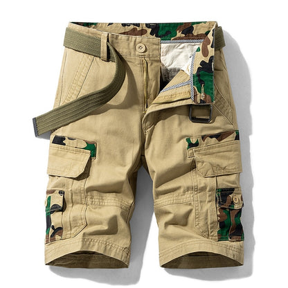 Summer Camouflage Tactical Cargo Shorts