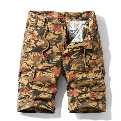 Summer Camouflage Tactical Cargo Shorts