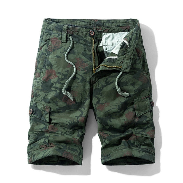 Summer Camouflage Tactical Cargo Shorts