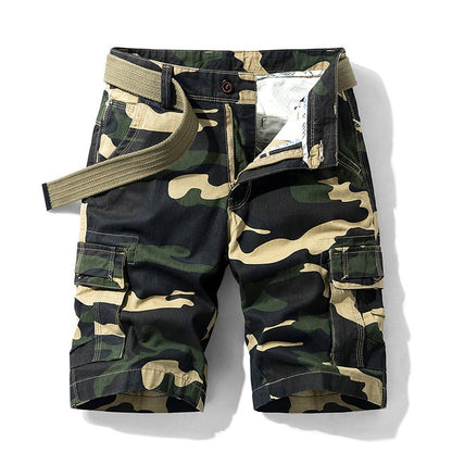 Summer Camouflage Tactical Cargo Shorts