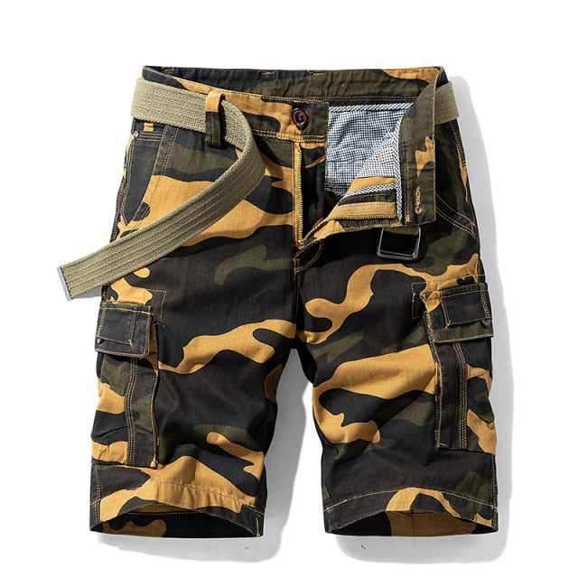 Summer Camouflage Tactical Cargo Shorts