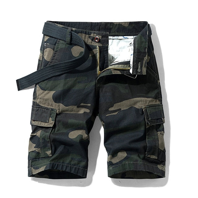 Summer Camouflage Tactical Cargo Shorts