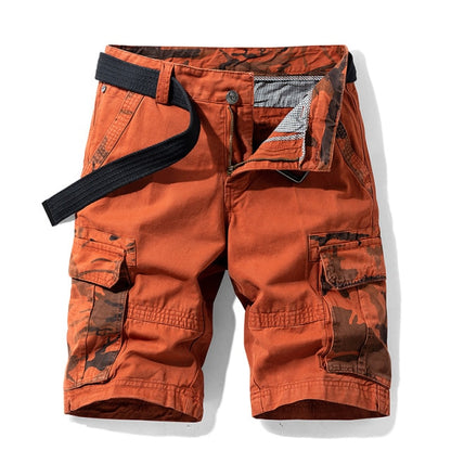 Summer Camouflage Tactical Cargo Shorts