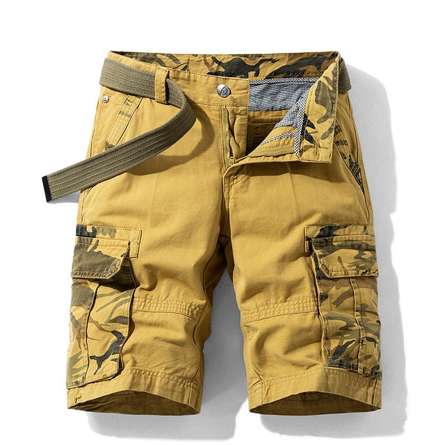 Summer Camouflage Tactical Cargo Shorts